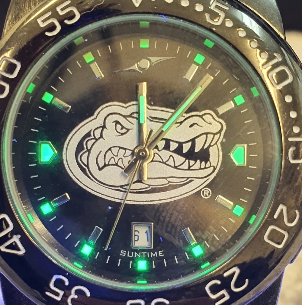 Sun Time Florida Gators FantomSport BlackCollegiate Men's Watch
